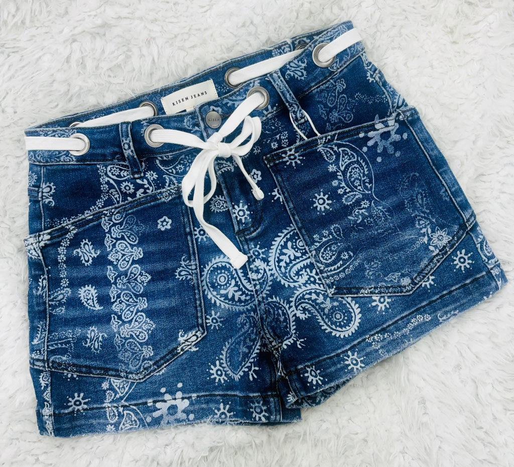 Bandana Risen Shorts