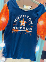 AsTroS SeQuiN SLeEvE TeE