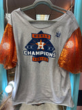 AsTroS SeQuiN SLeEvE TeE