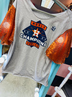 AsTroS SeQuiN SLeEvE TeE