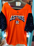 AsTroS SeQuiN SLeEvE TeE