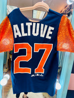 AsTroS SeQuiN SLeEvE TeE