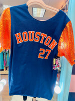 AsTroS SeQuiN SLeEvE TeE