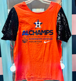 AsTroS SeQuiN SLeEvE TeE