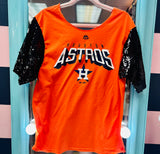 AsTroS SeQuiN SLeEvE TeE