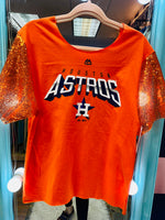 AsTroS SeQuiN SLeEvE TeE